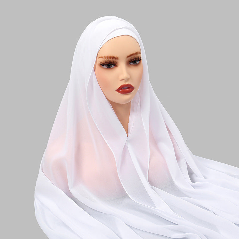 Lazy Chiffon Convenient Headscarf
