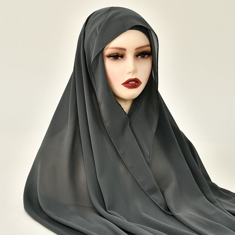 Lazy Chiffon Convenient Headscarf