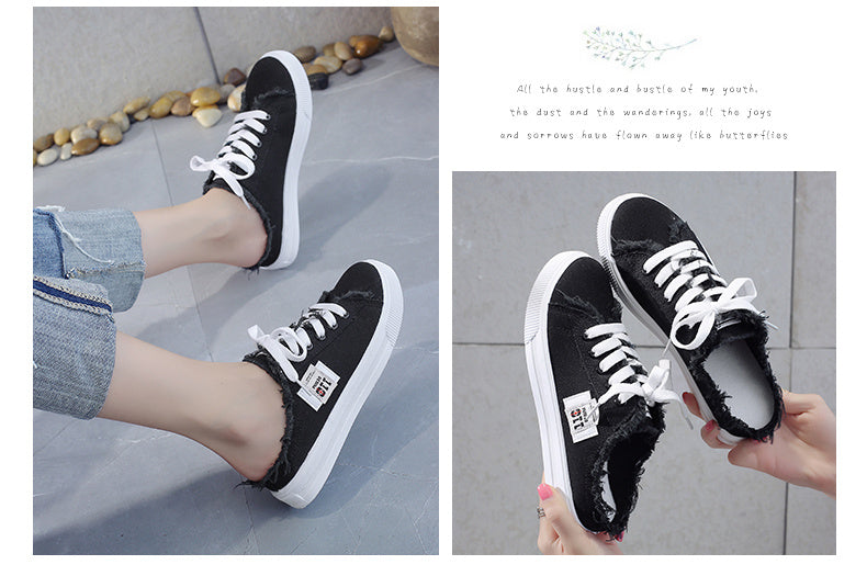 Modische und bequeme Canvas-Sneakers