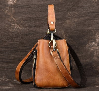 Fashionable Leather Vintage handbag
