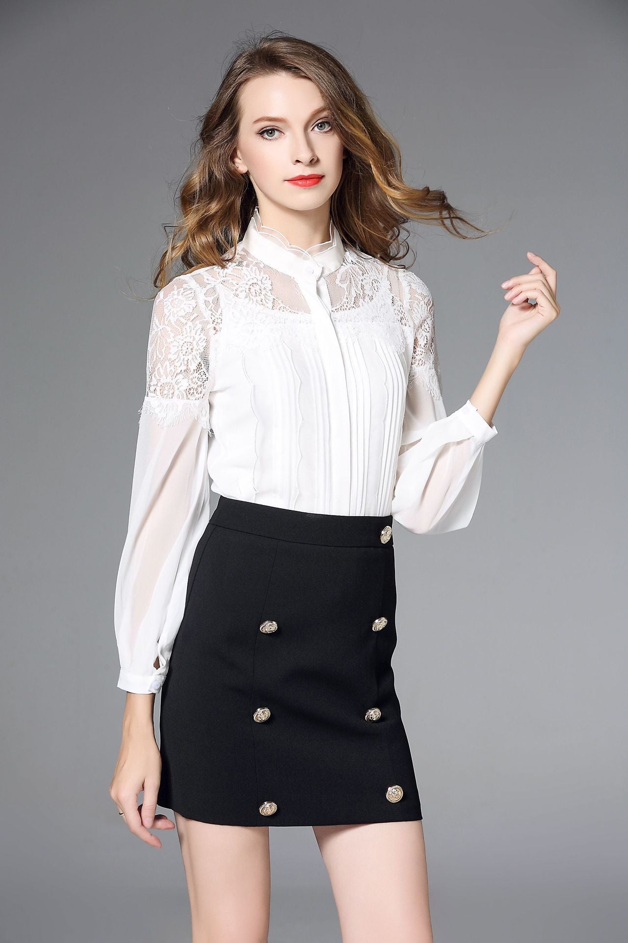 European And American One-piece Shirt
