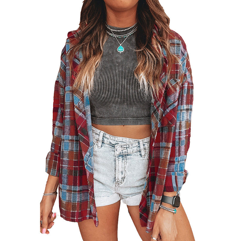 European And American Shirt For Women