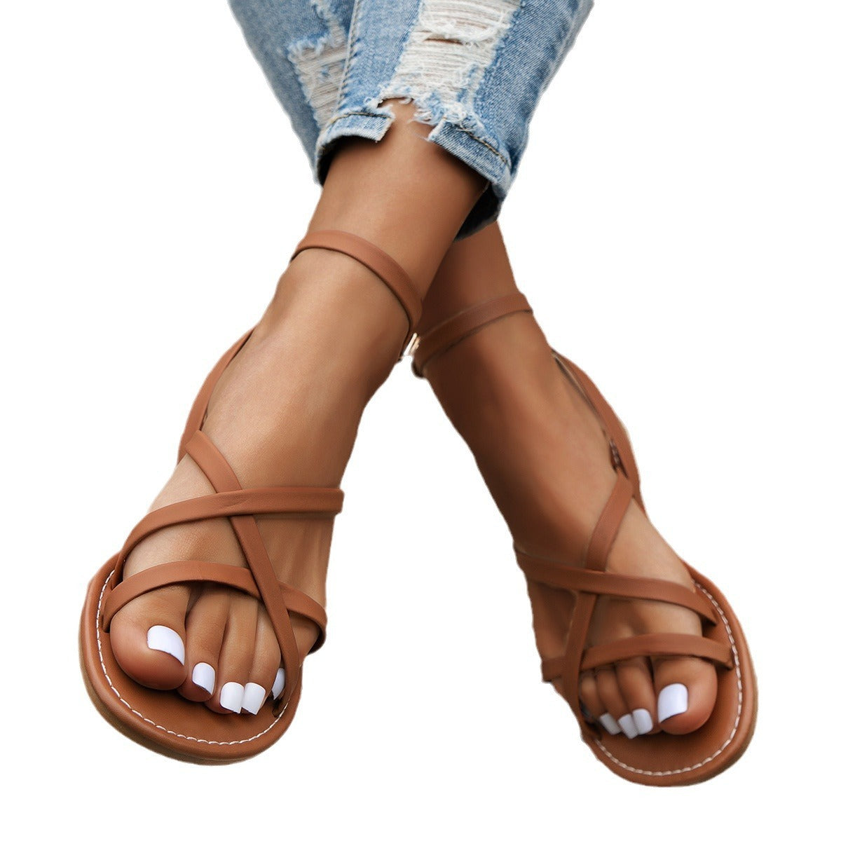 Flat Roman Style Sandals