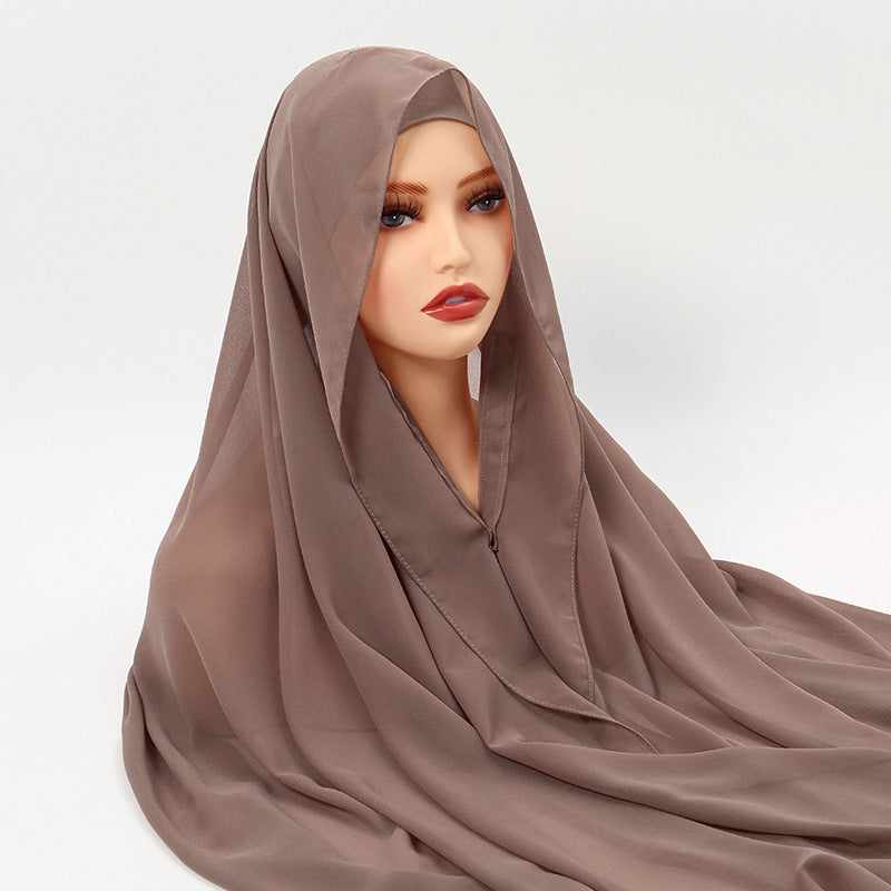 Lazy Chiffon Convenient Headscarf