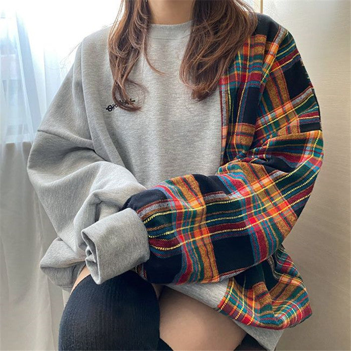 Sleeve Pullover Sweatshirt