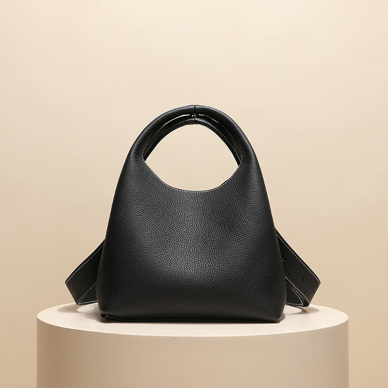 Women's Fashionable Cowhide Leather Crossbody Bag