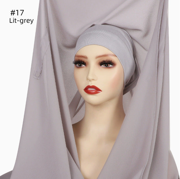 Lazy Chiffon Convenient Headscarf