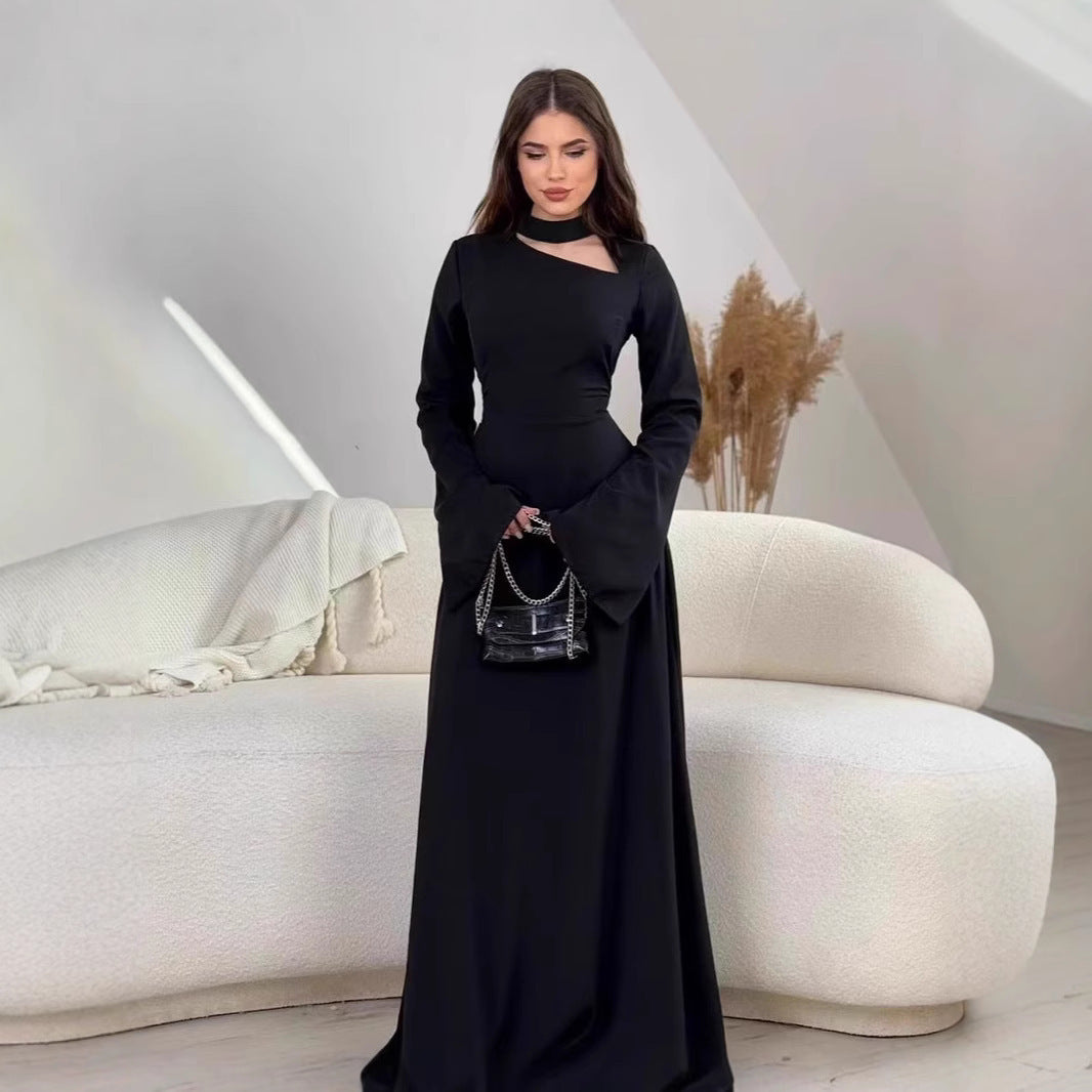 Long Sleeve Slim Fit Dress