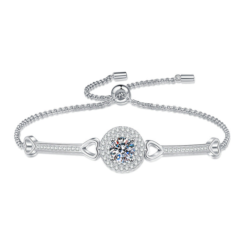 European And American Moissanite Bracelet