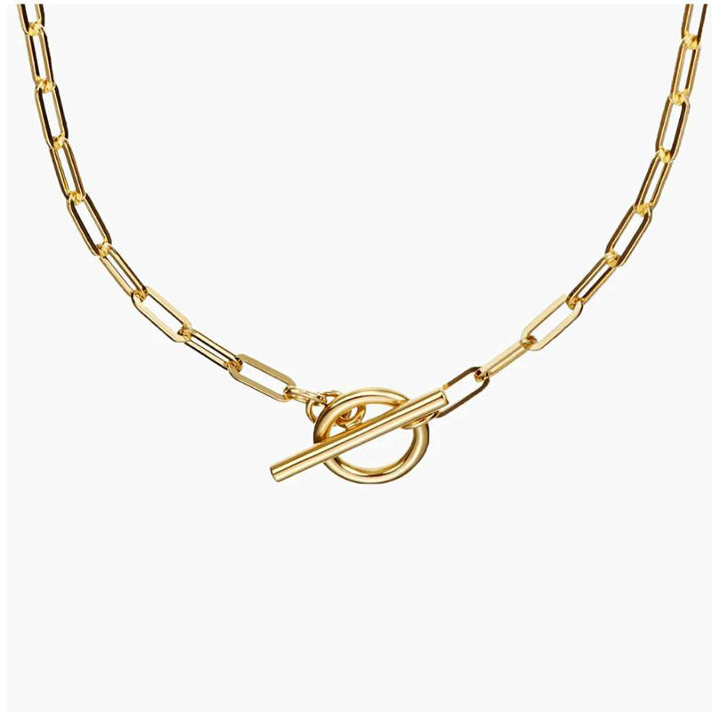 Vacuum Gold Plated Stainless Steel Necklace