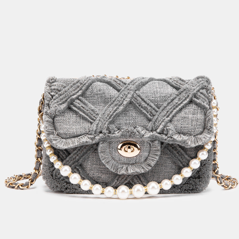 Lingge Pearl Female Bag