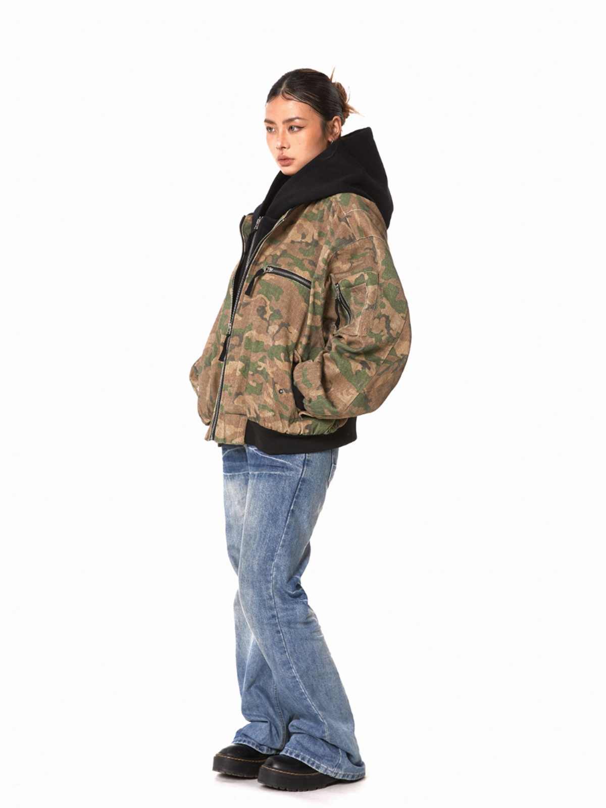 Camouflage Loose Jacket