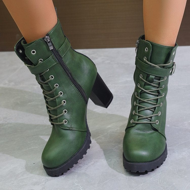 Women's Round Toe Boots