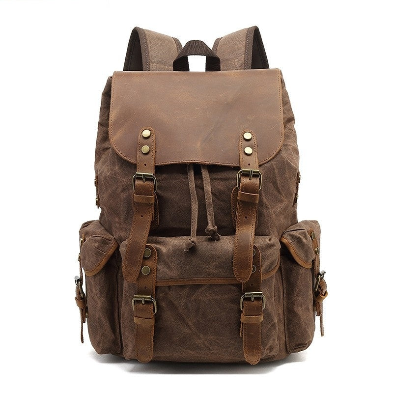 Wear-resistant Canvas Backpack