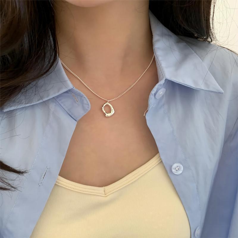 Square Necklace Female Niche