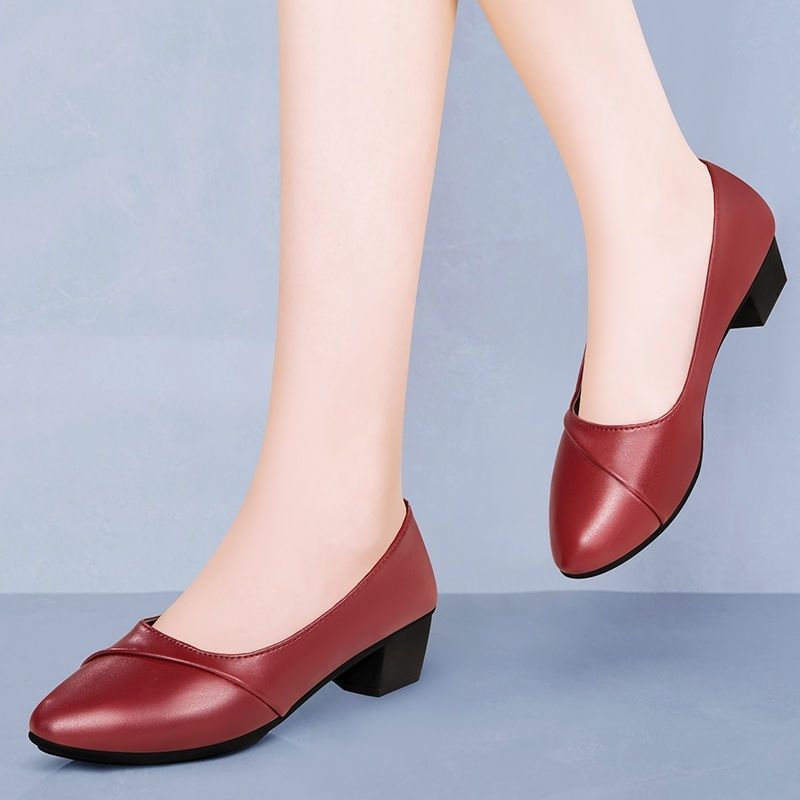 Female Leather Shoes