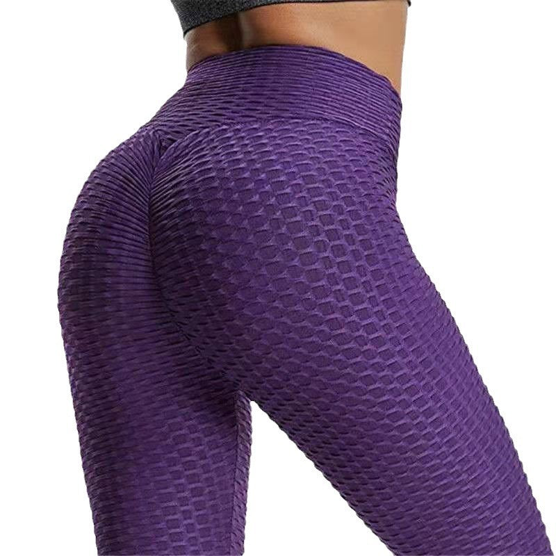 Sweat-wicking Hip Raise Yoga Leggings