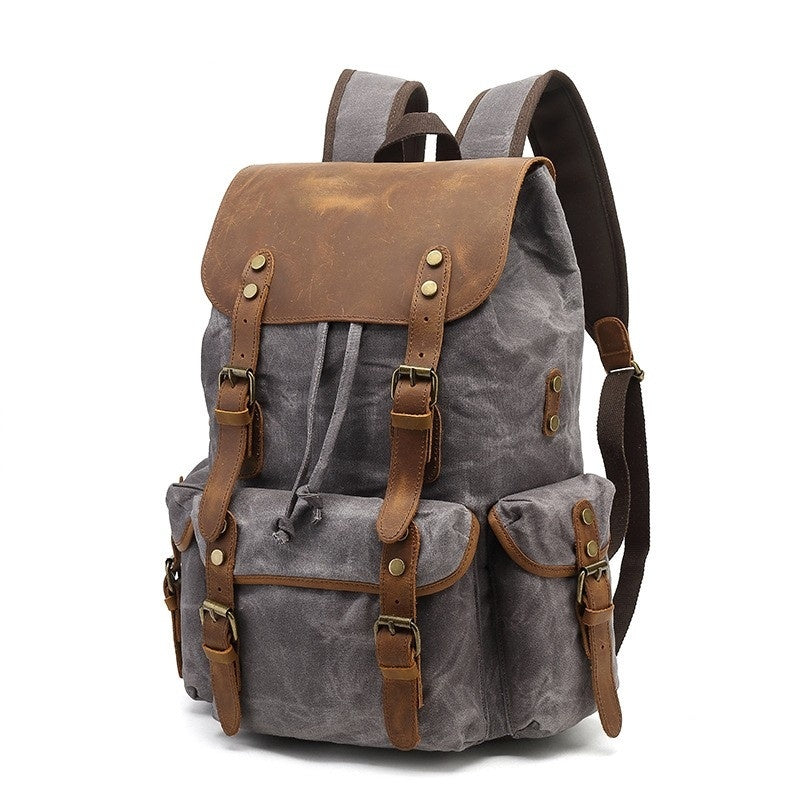 Wear-resistant Canvas Backpack