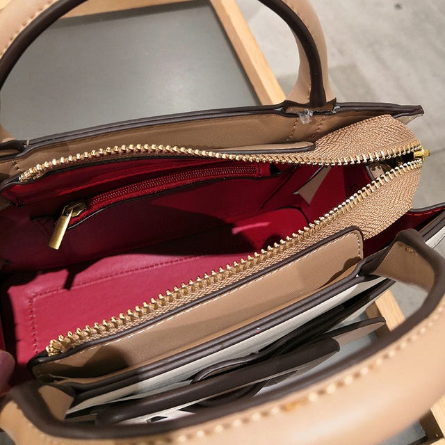 Cream handbag women