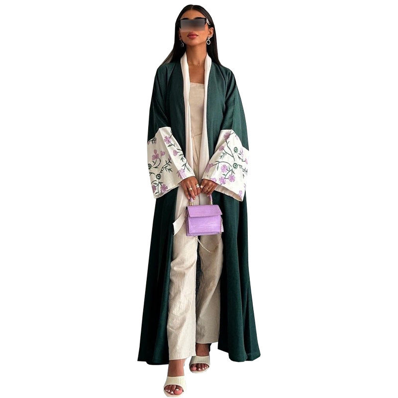 Dubai Middle East Cardigan Robe Embroidery