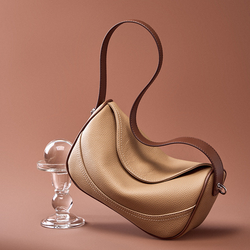 Women's Cow Leather Shoulder Strap Shoulder Bag