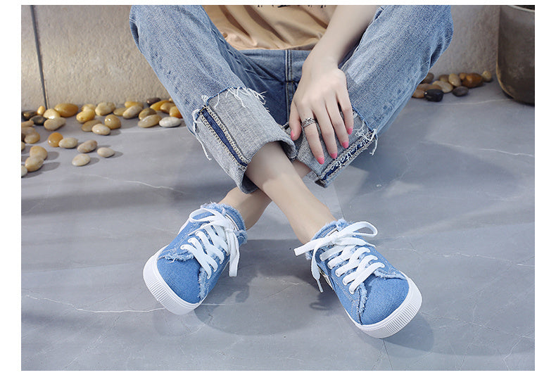 Modische und bequeme Canvas-Sneakers