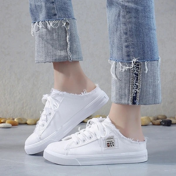 Modische und bequeme Canvas-Sneakers