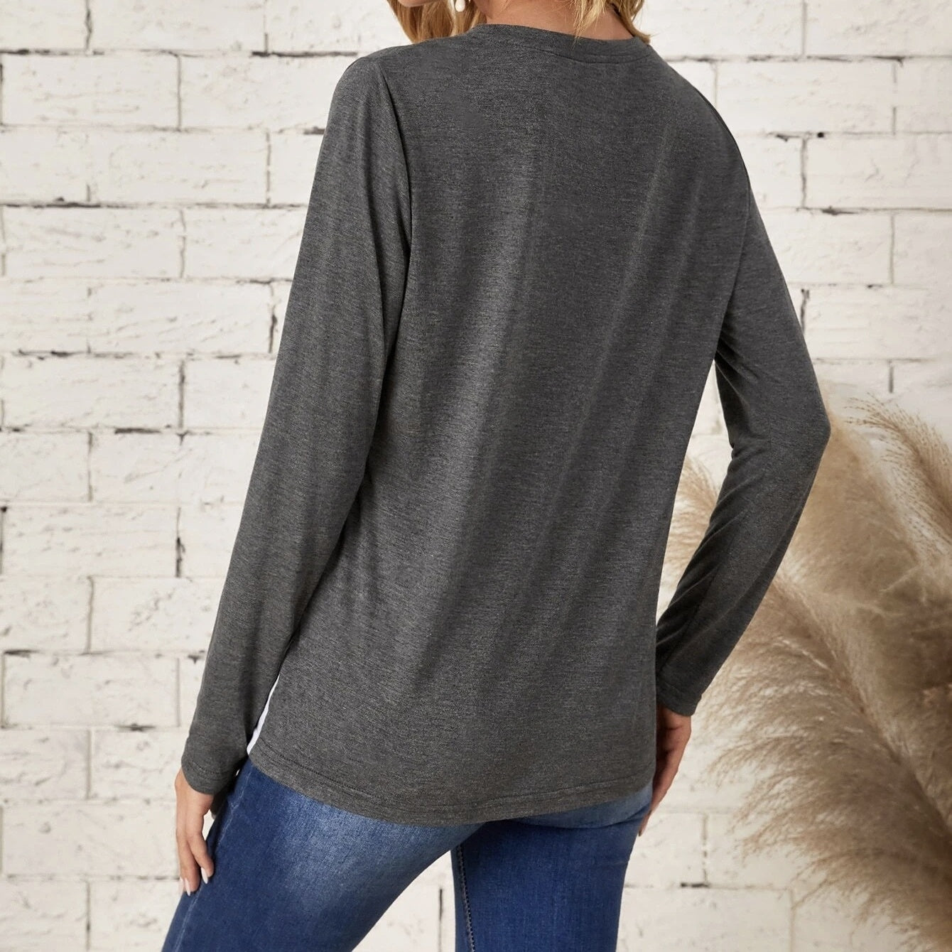 Ladies' Fashionable Casual T-shirt Top