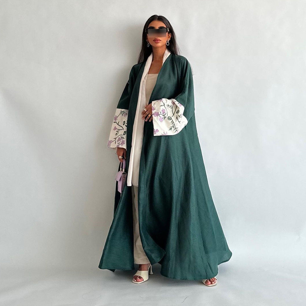 Dubai Middle East Cardigan Robe Embroidery