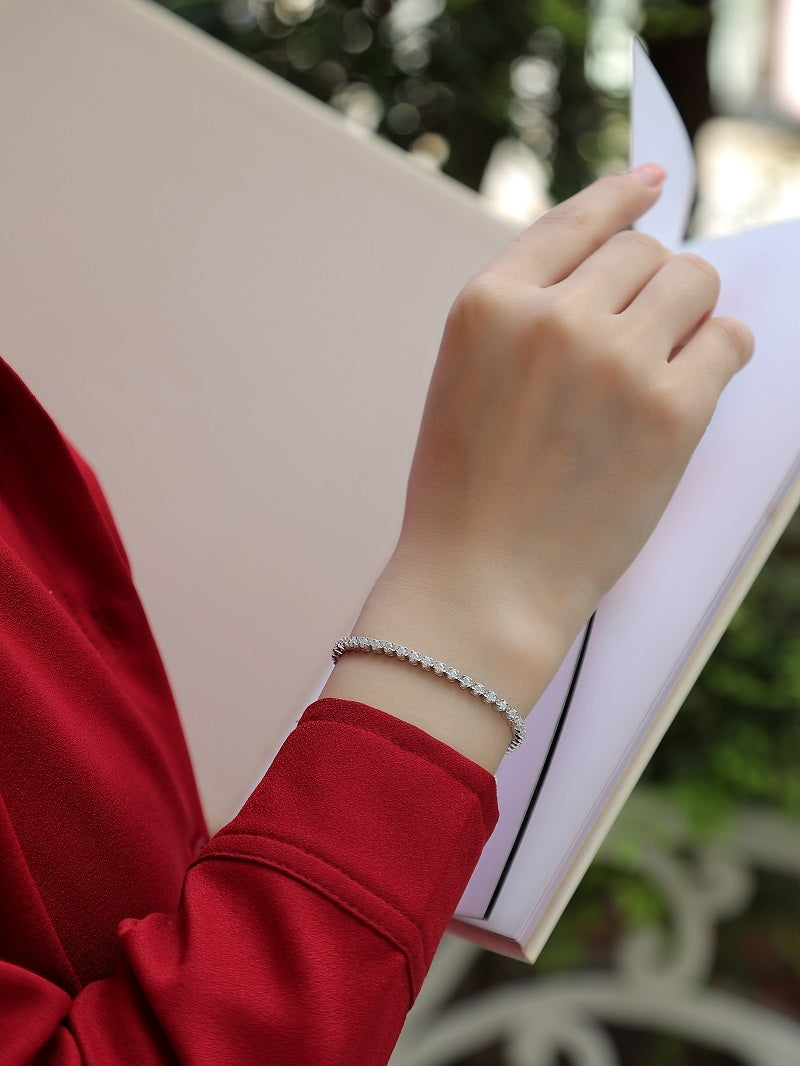Starlight Luxury Fashion Silver Bracelet