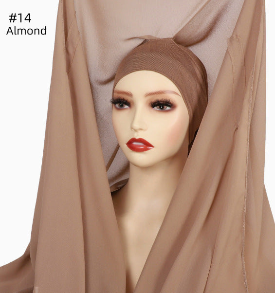 Lazy Chiffon Convenient Headscarf