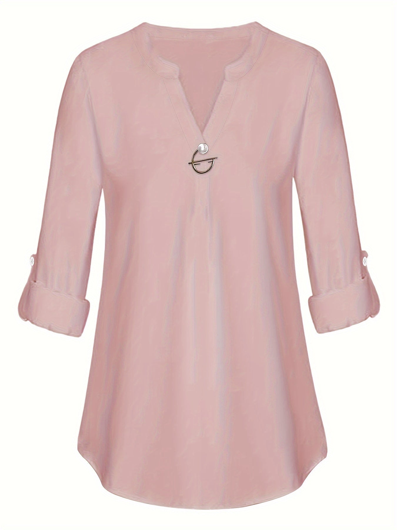 Women's Long Sleeved Button Shirt