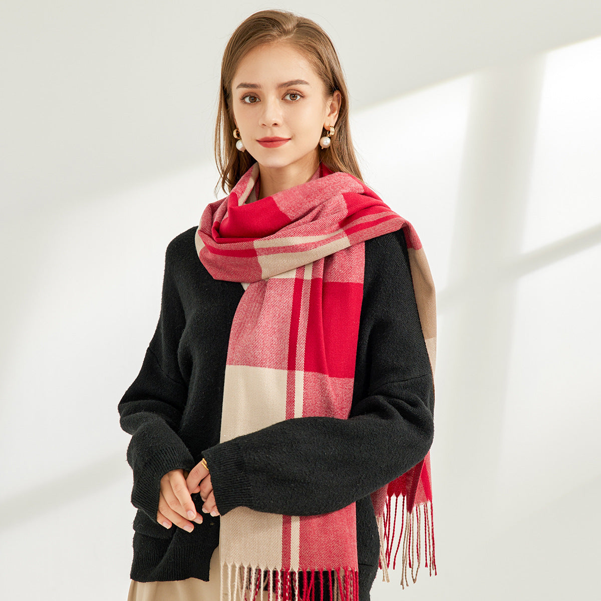 Artificial Cashmere Scarf