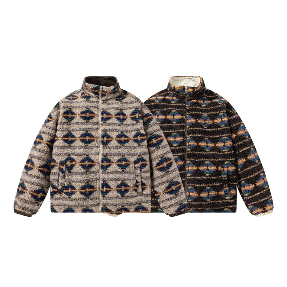 Retro Double-sided Lamb Wool Coat