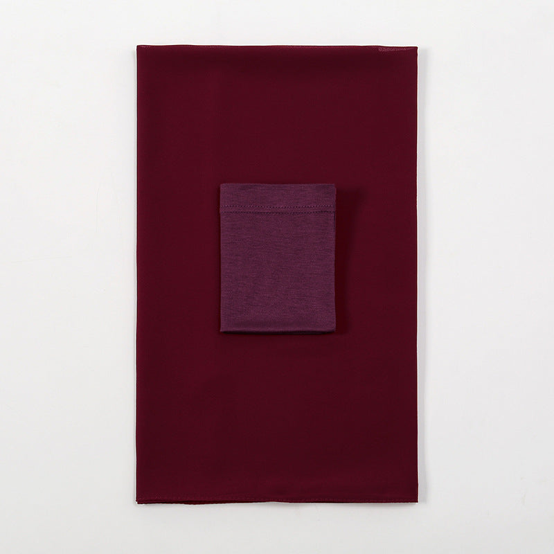 High Quality Pearl Chiffon Scarf
