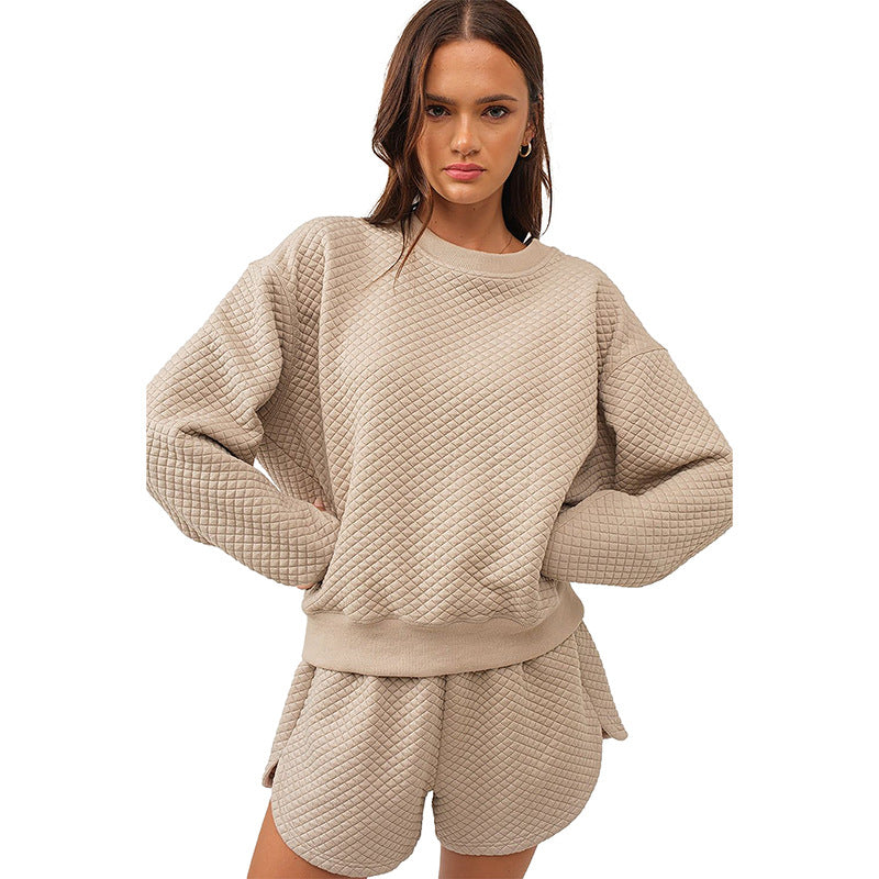 Women's Long-sleeved Two-piece Suit