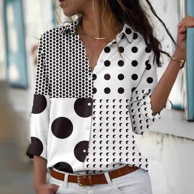 Long Sleeve Printing Shirt