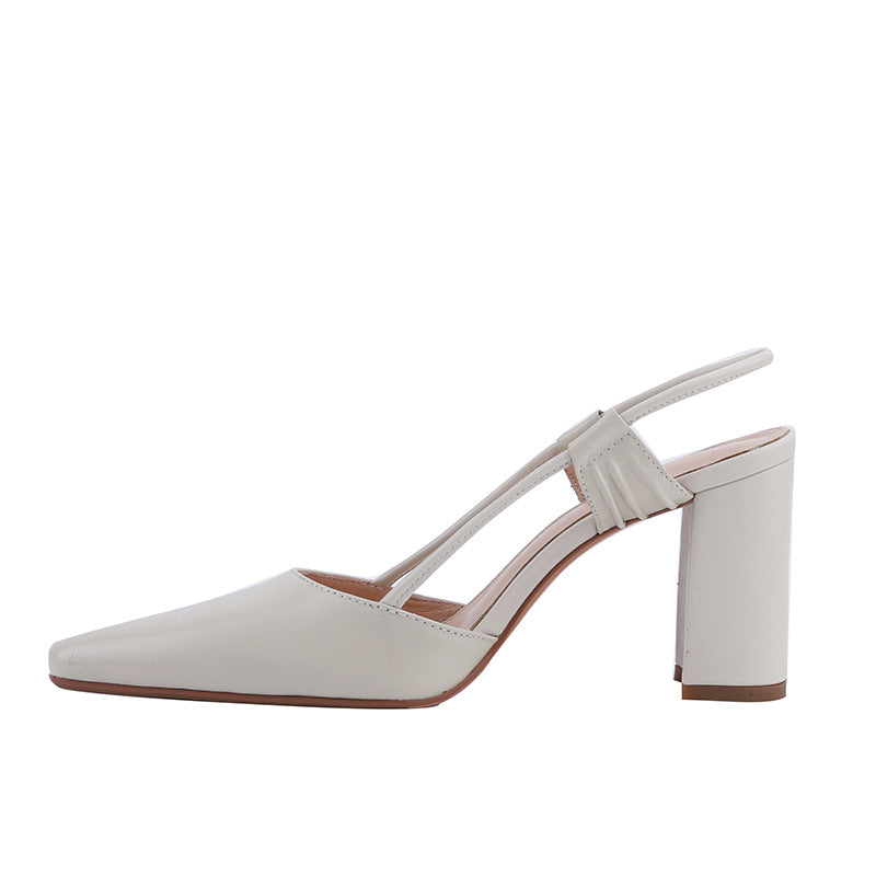 Heel Cool Pumps Full Leather
