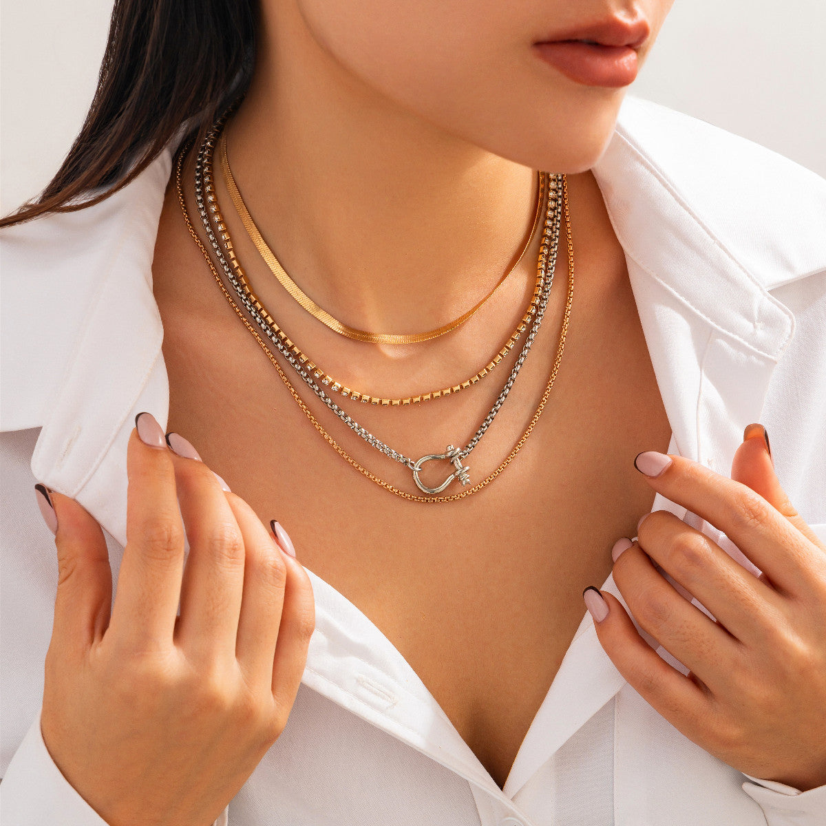 Hip Hop Beaded Chain