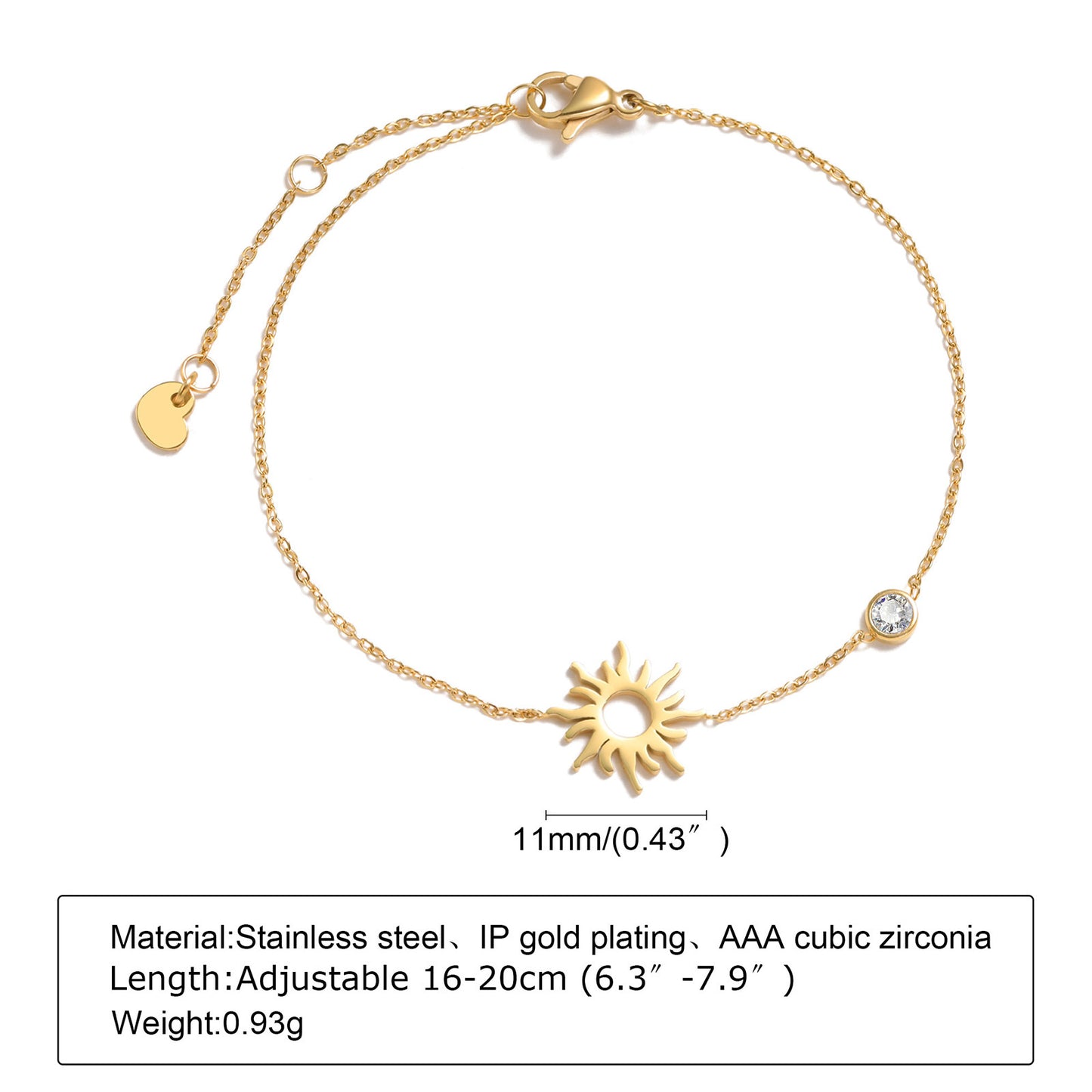Simple Stainless Steel Thin Bracelet
