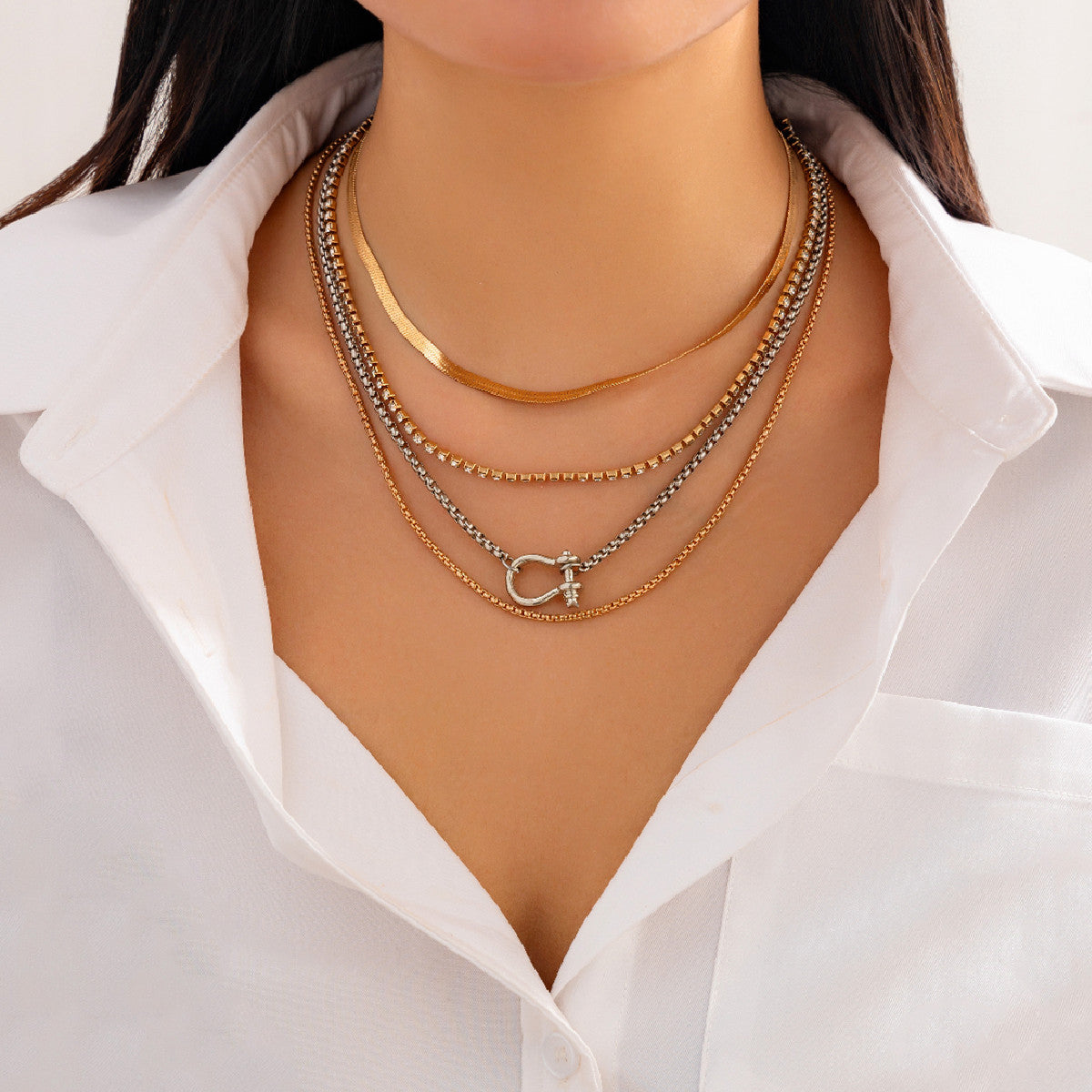 Hip Hop Beaded Chain