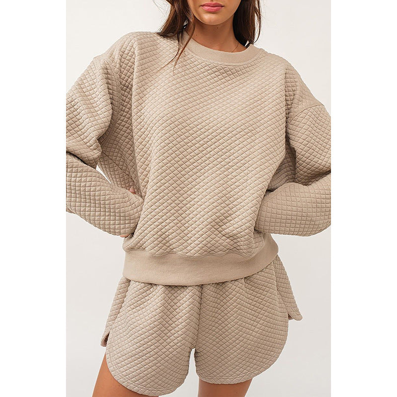 Women's Long-sleeved Two-piece Suit