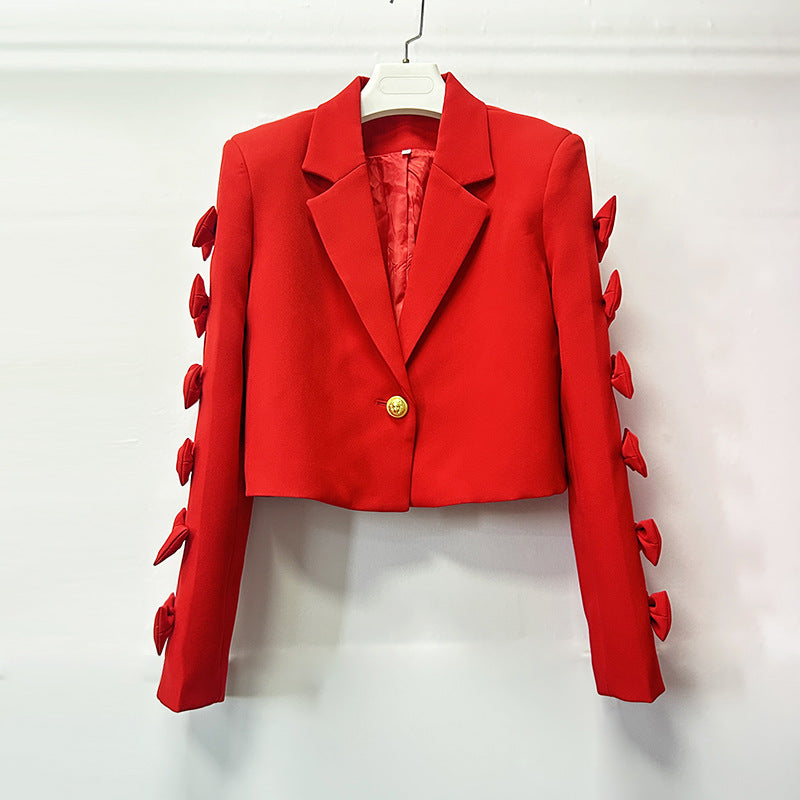 Light Luxury Slim Short Coat