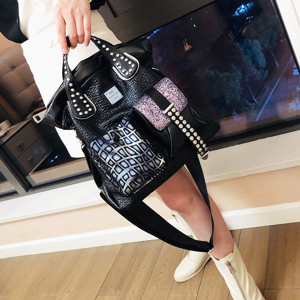 Retro Women's Large Trendy Bag