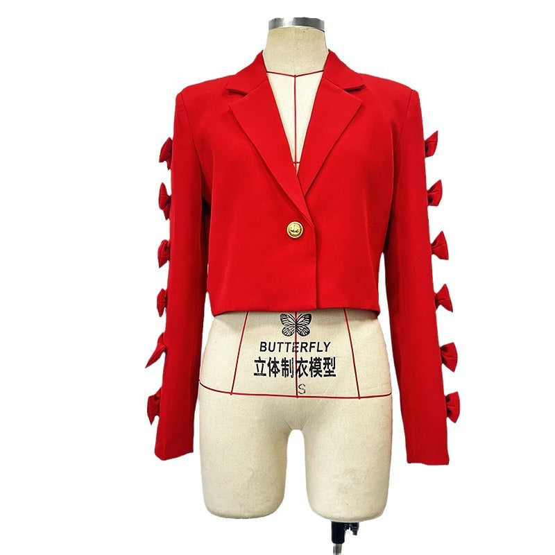 Light Luxury Slim Short Coat