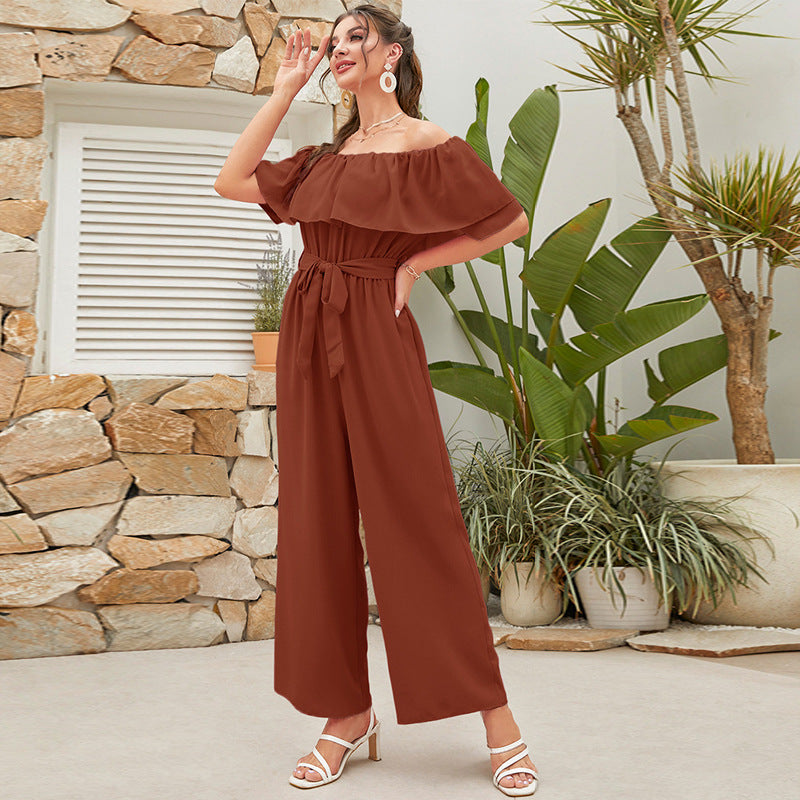 Women's Lace-up Dress