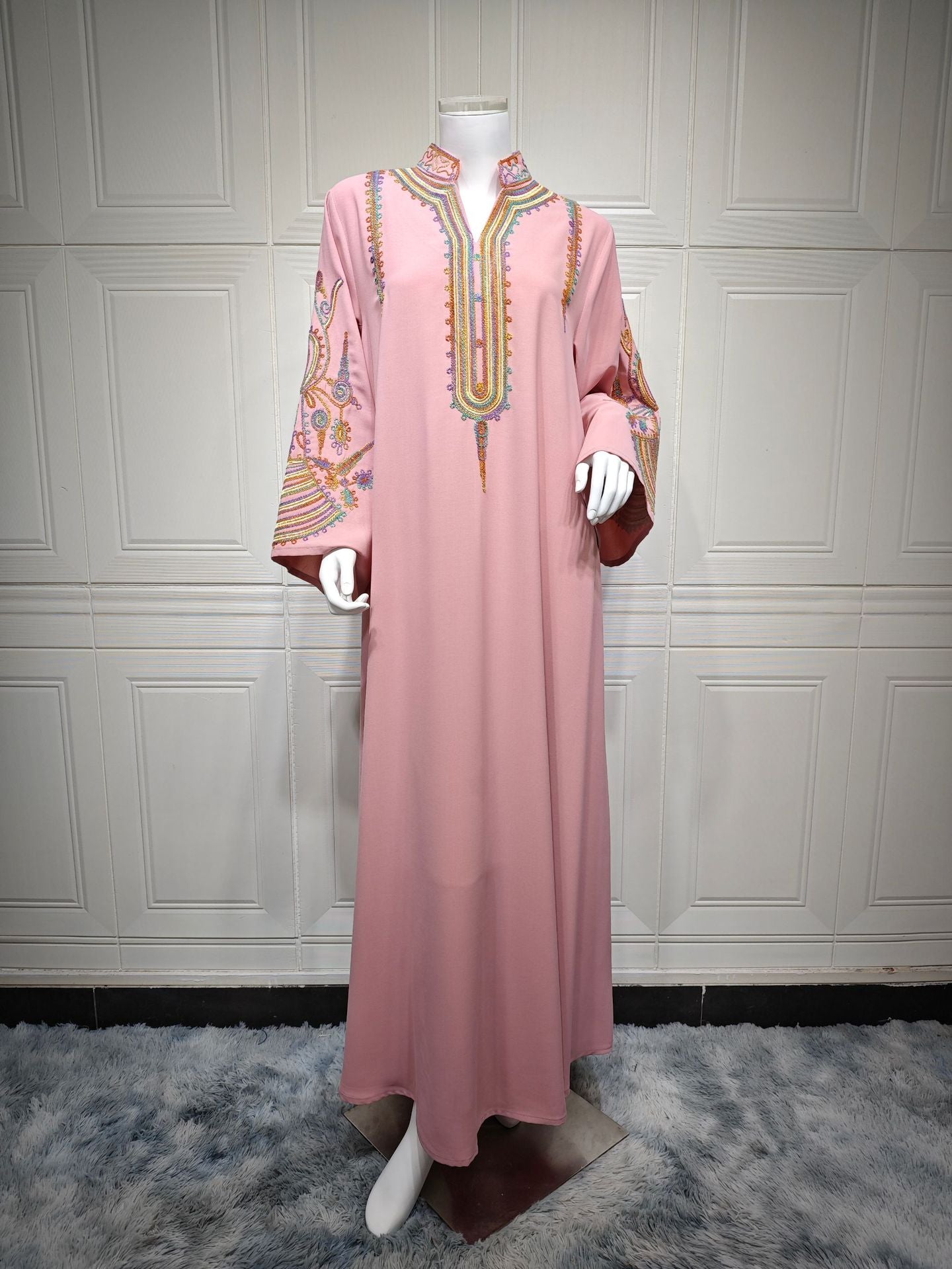 Women's Embroidered Rope Embroidered Dress