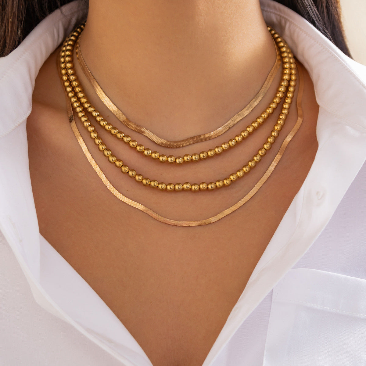 Hip Hop Beaded Chain