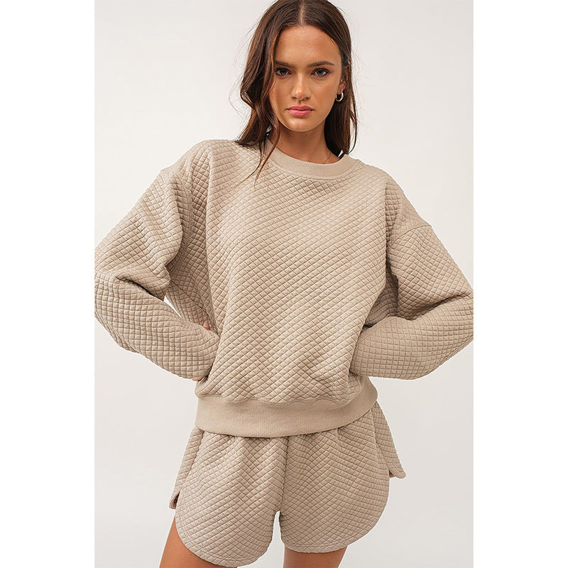 Women's Long-sleeved Two-piece Suit