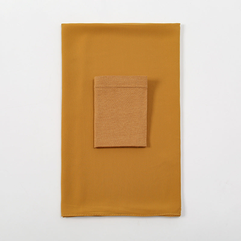 High Quality Pearl Chiffon Scarf